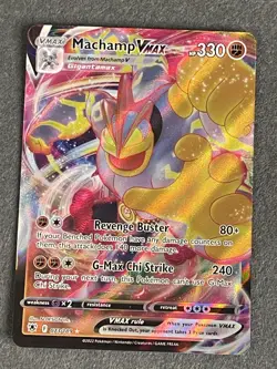 Pokemon TCG Astral Radiance 073/189 - Machamp VMAX - Ultra Rare - NM - Image 1