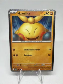 Makuhita Cosmic Holo Black Star Promo Perfect Order Pokemon Unplayed NEW NM!! - Image 1