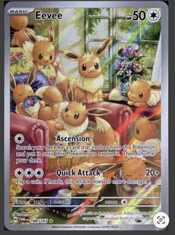 Pokemon Twilight Masquerade Eevee 188/167 - Image 1