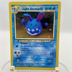 Light Azumarill 13/105 Neo Destiny Holo LP Rare WOTC Pokemon TCG Vintage Single - Image 1