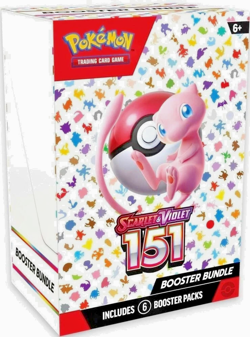 Pokemon TCG Scarlet & Violet 151 Booster Bundle Sealed New (6 packs) - Image 1