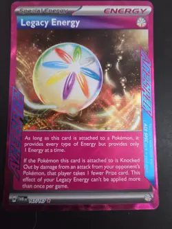 PACK FRESH 2024 POKEMON LEGACY ENERGY 167 SV TWILIGHT MASQUERADE ACE SPEC RARE - Image 1