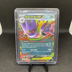 Mega Gengar EX Pokemon Phantasmal Flames 056/094 Double Rare Holo ME NM - Image 3