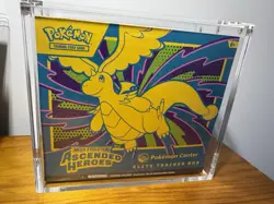 Pokemon TCG Mega Evolution Ascended Heroes Pokemon Center ETB Acrylic Case - Image 1