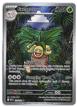 Exeggutor 135/132 Illustration Rare Mega Evolution Pokemon - Image 1