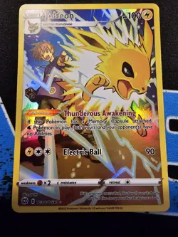 Jolteon TG04/TG30 Swsh09 Trainer Gallery Pokemon TCG Brilliant Stars - Image 2