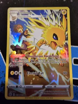 Jolteon TG04/TG30 Swsh09 Trainer Gallery Pokemon TCG Brilliant Stars - Image 3