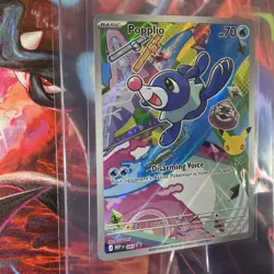 Popplio 045 Promo First Partner Illustration Rare 30th Anniversary Pokemon- NM - Image 3