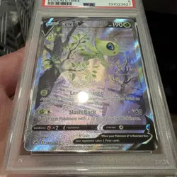 2021 PSA 9 FA Celebi V #245 Alternate Art Full Pokemon TCG SWSH Fusion Strike - Image 2