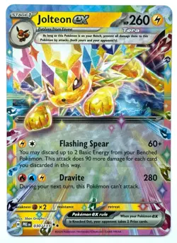 Jolteon ex 030/131 - Pokemon TCG - Prismatic Evolutions Double Rare Holo - M/NM - Image 1
