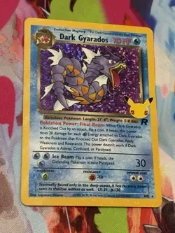 Pokemon Celebrations #8/82 Team Rocket's Dark Gyarados Holo - Image 1