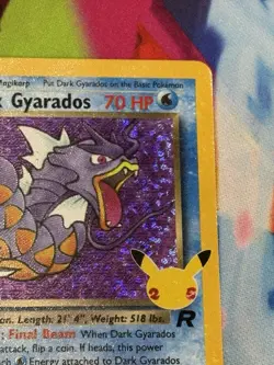 Pokemon Celebrations #8/82 Team Rocket's Dark Gyarados Holo - Image 3