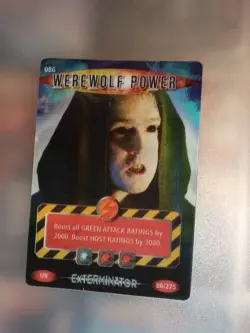 Doctor Who Battles In Time Exterminator 86 Werewolf Power Ultra Rare Card - Image 1