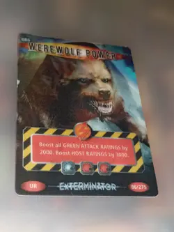Doctor Who Battles In Time Exterminator 86 Werewolf Power Ultra Rare Card - Image 2