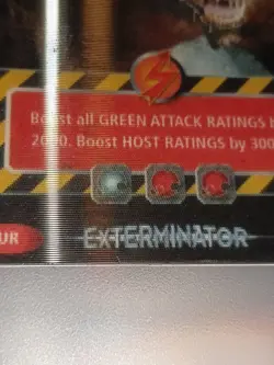 Doctor Who Battles In Time Exterminator 86 Werewolf Power Ultra Rare Card - Image 3