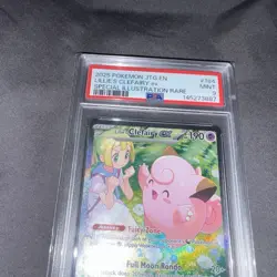 Lillie's Clefairy ex 184/159 Journey Together PSA 9 TCG JTG EN ILLUSTRATION RARE - Image 2
