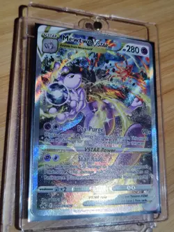 Mewtwo VSTAR GG44/GG70 Crown Zenith: Galarian Gallery Holo - Image 1
