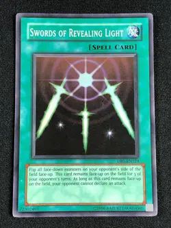 YUGIOH SWORDS OF REVEALING LIGHT DB1-EN129 SUPER (MP) - Image 1
