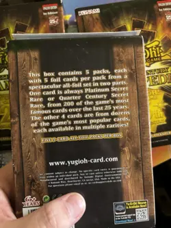2025 Yugioh Quarter Century STAMPEDE 3 Mini Box Lot - Image 2