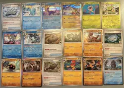 Dinosaur & Fossil Pokemon TCG Ancient Lot 18 Holo/Regular Cards In English - Image 1