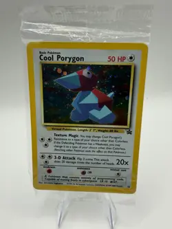Cool Porygon Holo Pokemon Black Star Promo #15 SEALED 2000 - Image 1