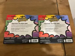 2 X Pokemon Ascended Heroes Tech Sticker Collection Charmander & Gastly - Image 2