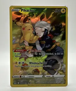 Pikachu TG05/TG30 Brilliant Stars NM Pokemon Card – Trainer Gallery - Image 1
