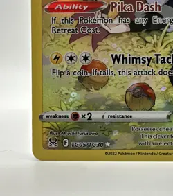 Pikachu TG05/TG30 Brilliant Stars NM Pokemon Card – Trainer Gallery - Image 5
