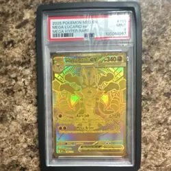 Pokemon TCG Mega Lucario EX 188/132 Me01 Mega Hyper Rare Stage 1 340 HP English - Image 1