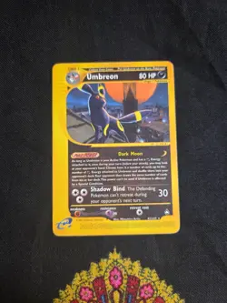Umbreon 41/147 - Aquapolis - Non-Holo Rare - lp - 2002 e-Reader WOTC Pokemon - Image 2