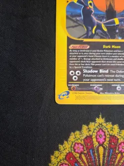 Umbreon 41/147 - Aquapolis - Non-Holo Rare - lp - 2002 e-Reader WOTC Pokemon - Image 4