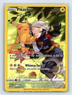 Pokemon TCG Pikachu TG05/TG30 SWSH11: Lost Origin Trainer Gallery NM- - Image 1