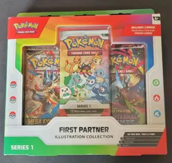 Pokemon TCG First Partner Illustration Collection Series 1 Lot Of 2 - Image 1