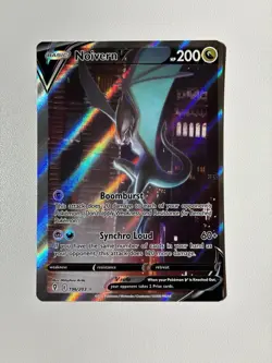 Pokemon Noivern V Full Art Ultra Rare Holo Evolving Skies 196/203 English NM - Image 1