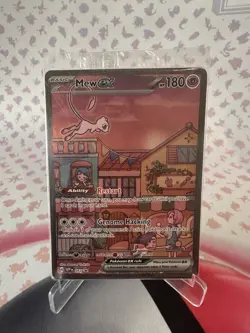 2023-25 Pokemon SV Black Star Promos Mew ex Sealed Full Art #053 (2) - Image 1