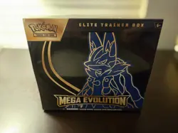 Pokemon TCG Mega Evolution Elite Trainer Box (ETB) | Factory Sealed Brand New - Image 1