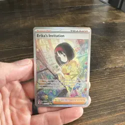The Pokemon Company Erika's Invitation 203/165 Sv: Scarlet & Violet 151 SIR Holo - Image 1