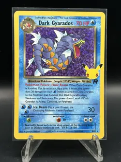 Dark Gyarados 8/82 Celebrations Classic Collection Pokemon Tcg rare Holo 2021 - Image 1