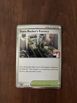 Team Rocket’s Factory Cosmos Holo Prize Pack 8 - Pokemon Destined Rivals 173/182 - Image 1