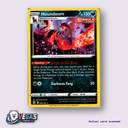 Houndoom 096/163 Holo Rare Battle Styles NM Pokemon - Image 1