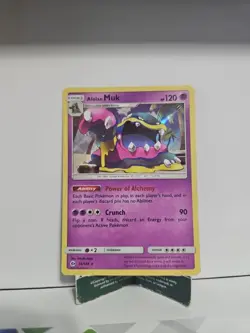 POKEMON ALOLAN MUK #58/149 RARE HOLOFOIL SUN & MOON - Image 1