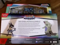 2 Sam’s Club Pokemon Scarlet & Violet Prismatic Evolutions Lucario & Tryanitar - Image 2