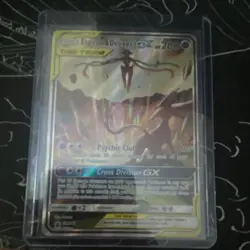 Pokemon Espeon & Deoxys GX TAG TEAM Promo Holo SM240 Sm 260HP English - Image 1