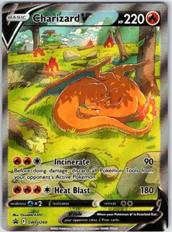 CHARIZARD VMAX 260 SWORD & SHIELD SWSH PROMO ENGLISH POKEMON NEAR MINT - Image 1