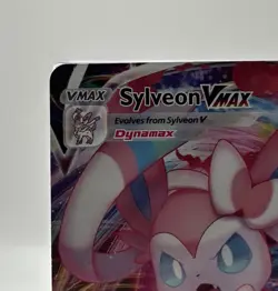Sylveon VMAX 075/203 SWSH07: Evolving Skies Full Art English Pokemon TCG, NM - Image 2