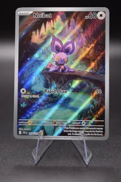 Pokemon TCG Noibat 169/159 Sv09: Journey Together Holo NM - Image 1
