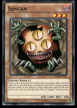 Sangan LDK2-ENY21 Legendary Decks II Yu-Gi-Oh 1st Edition NM - Image 1