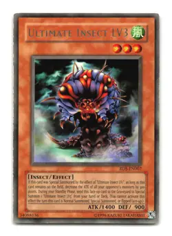 Ultimate Insect LV3 - RDS-EN007 Rare - YuGiOh-LP - Image 1