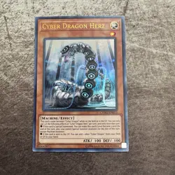 Cyber Dragon Herz - CYHO-EN015 - Ultra Rare Unlimited Ed Yugioh - LP - Image 1