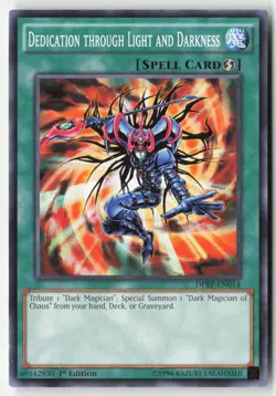Yugioh - Dedication through Light and Darkness DPRP-EN014 - Duelist Pack: Rivals - Image 1